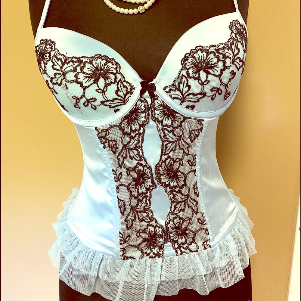 New Powder Blue Lingerie Set